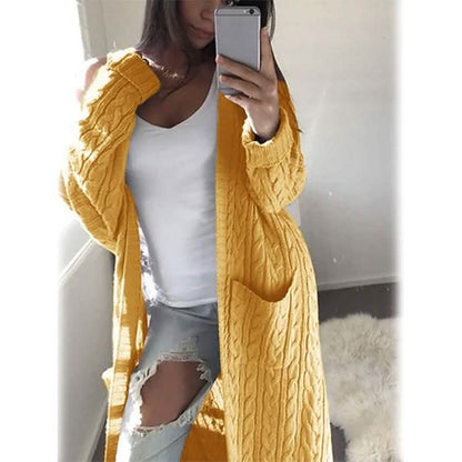 Women's Pocket Knitted Cardigan Sweater DailySale