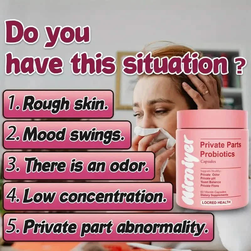 Women's Private Probiotics, Probiotics And Prebiotic Combination Conditioning DailySale