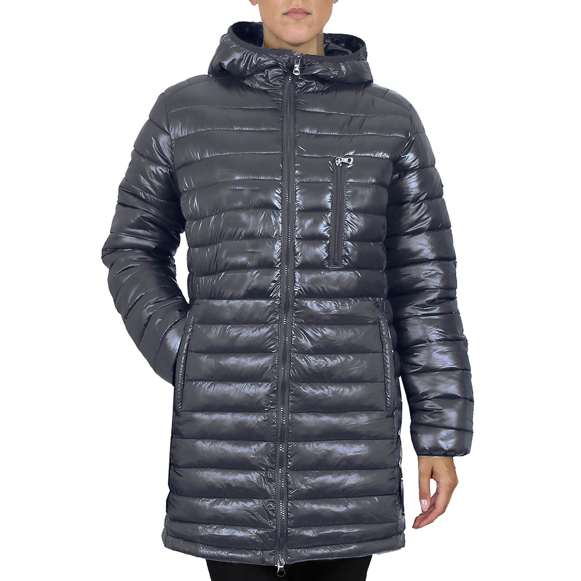 Women's Puffer Bubble Jacket With Non-Detachable Hood DailySale