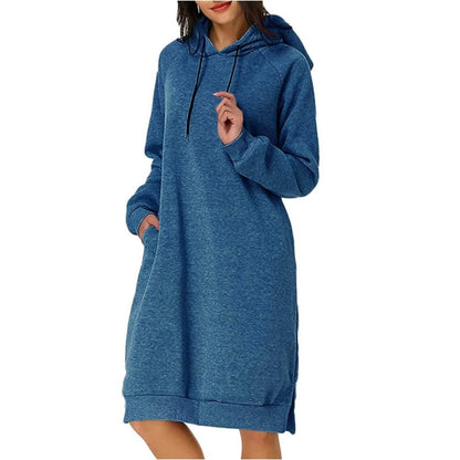 Womens Pullover Hoodie Dress DailySale