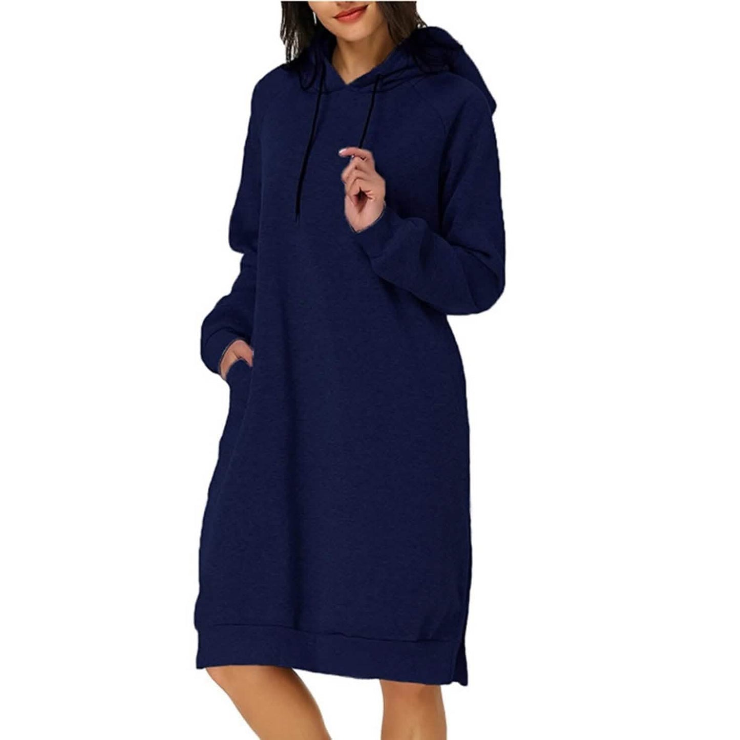Womens Pullover Hoodie Dress DailySale