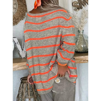 Women's Pullover Jumper Cable Knit Tunic Knitted Print Crew Neck DailySale