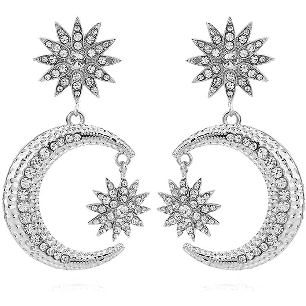 Women's Rhinestone Punk Earrings DailySale