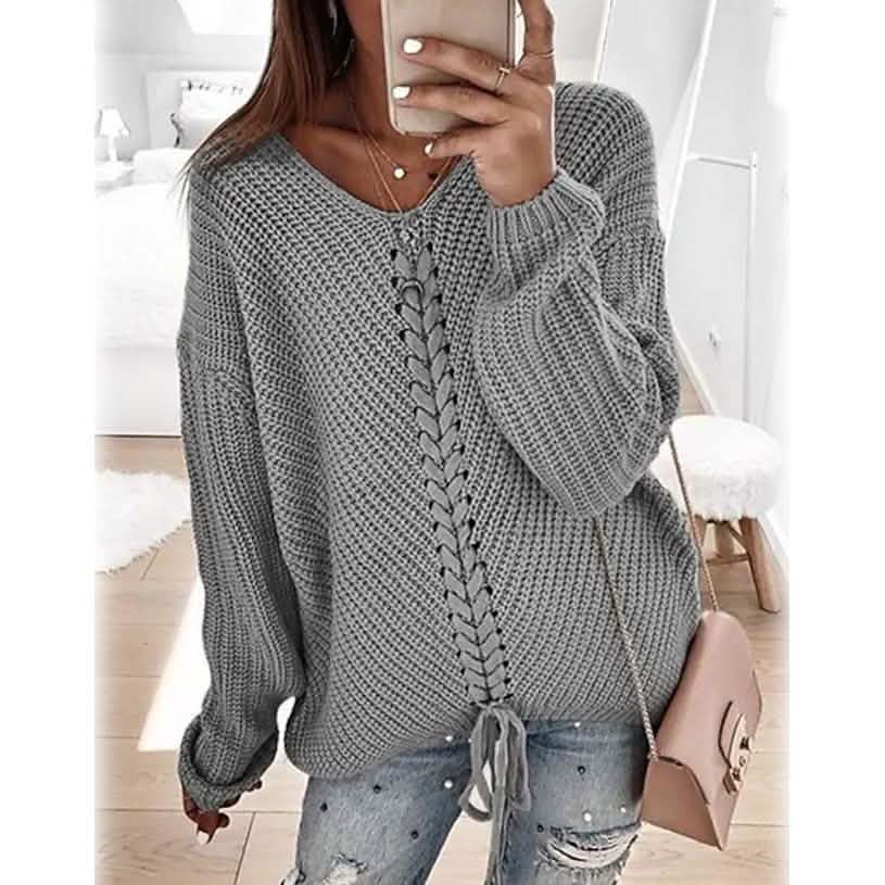 Women's Ribbed Knit Long Sleeve Lightweight Tunic Top DailySale