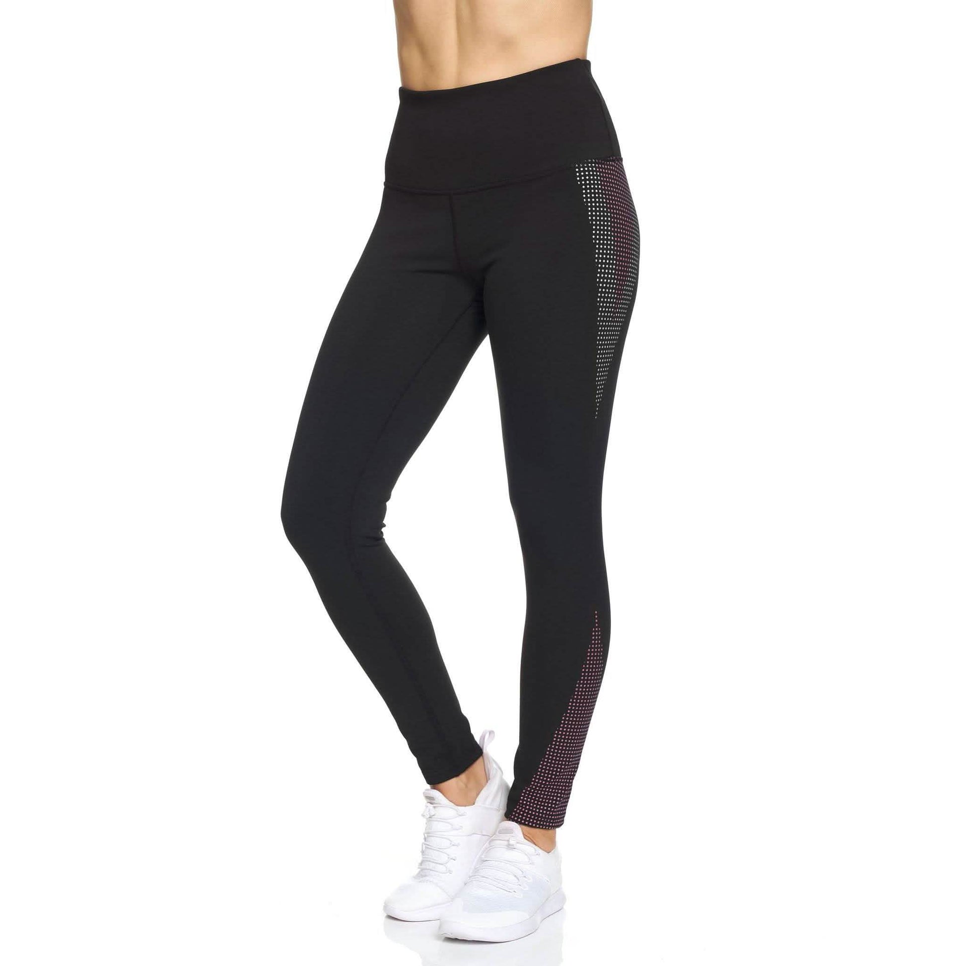 Women's Rubber Dotted High Waist Full Length Legging DailySale