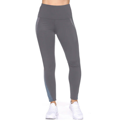 Women's Rubber Dotted High Waist Full Length Legging DailySale