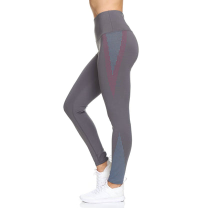 Women's Rubber Dotted High Waist Full Length Legging DailySale
