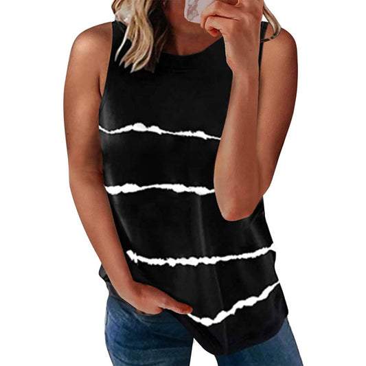 Women's Scoop Neck Tank Tops Knit Shirts DailySale