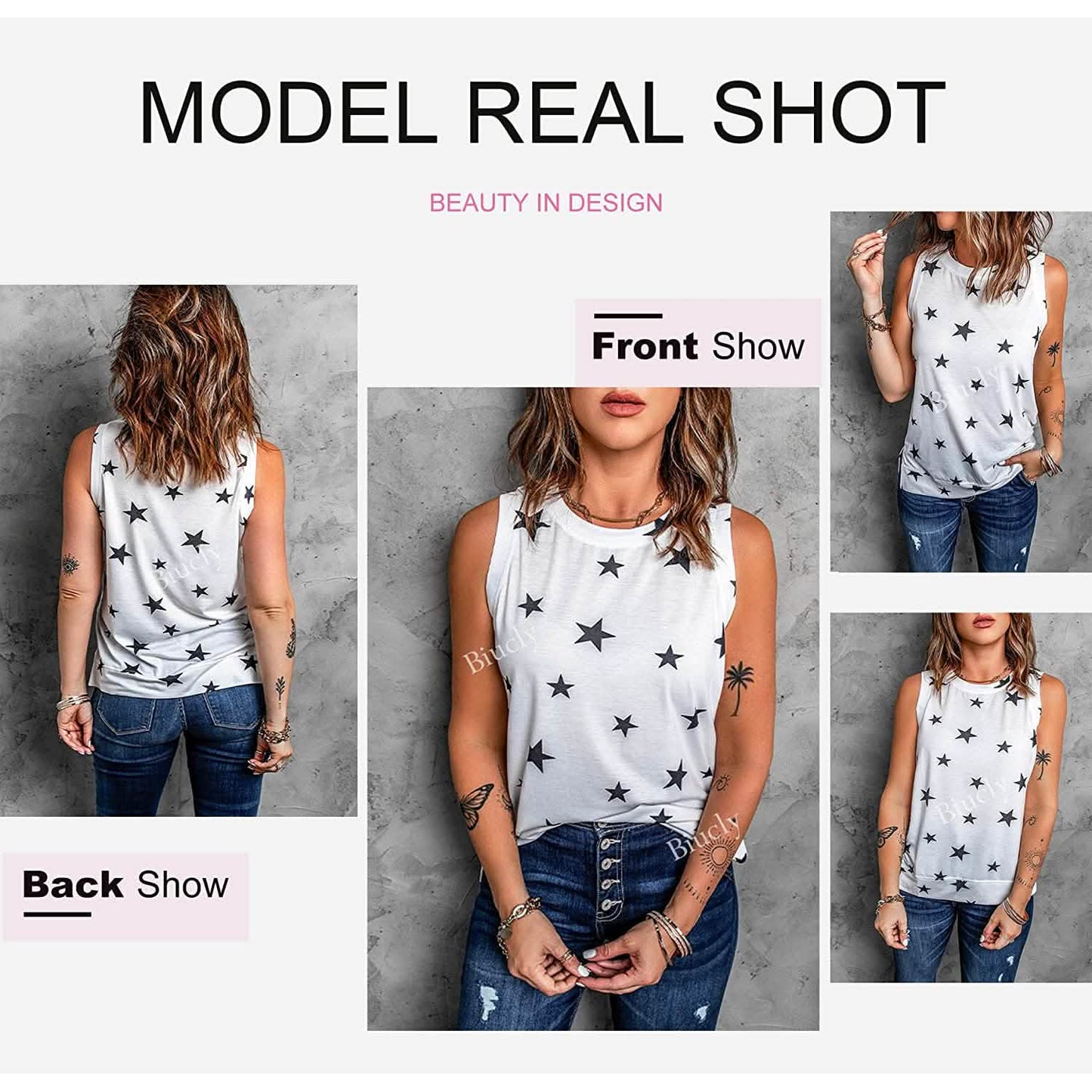 Women's Scoop Neck Tank Tops DailySale