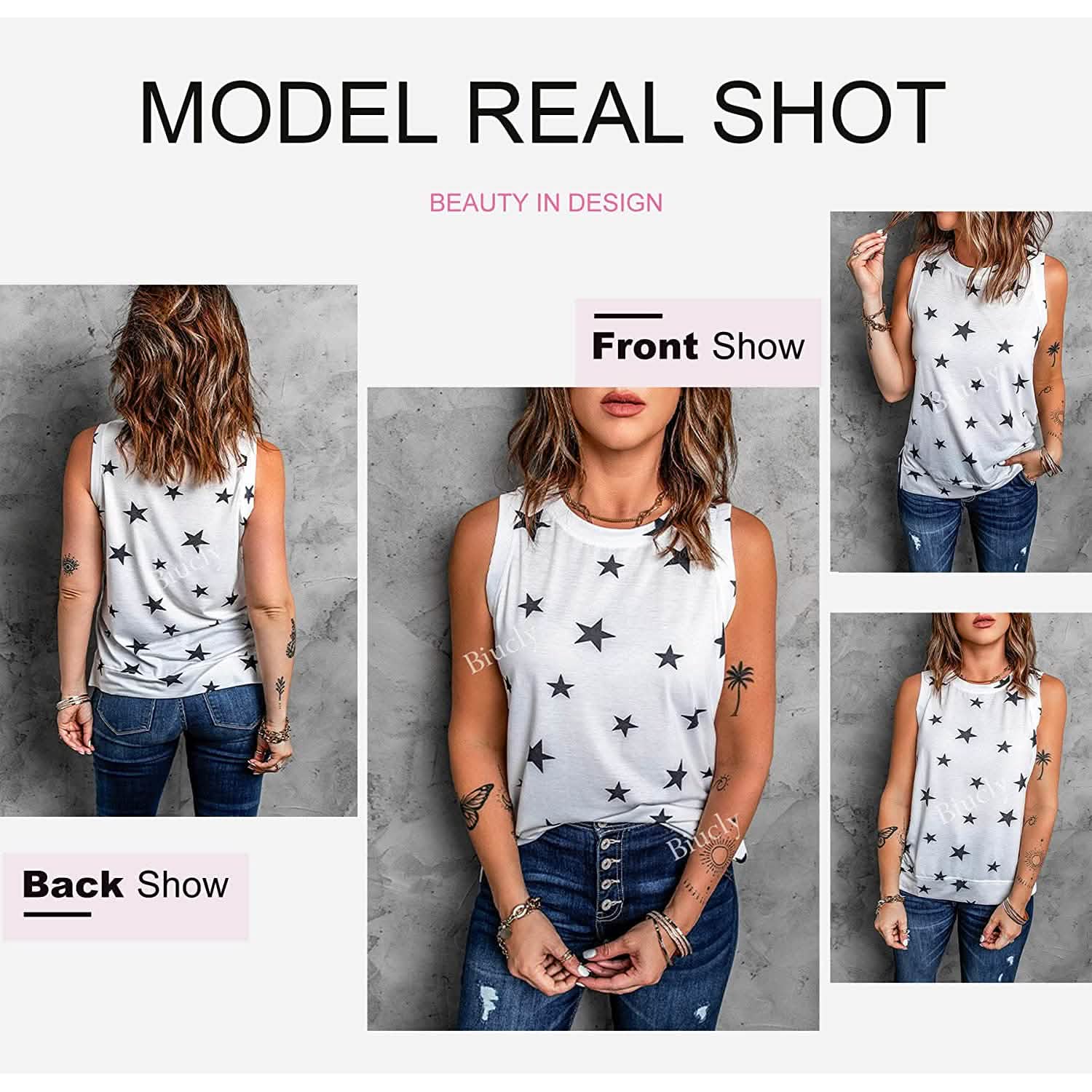 Women's Scoop Neck Tank Tops DailySale