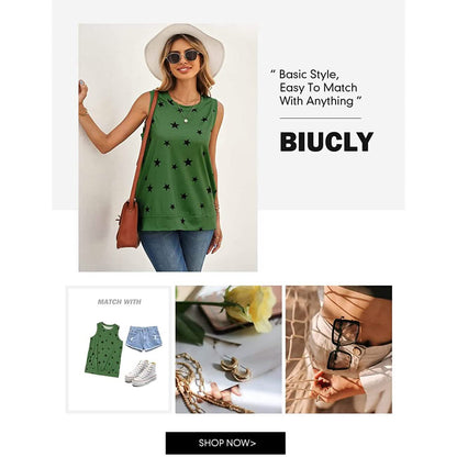 Women's Scoop Neck Tank Tops DailySale