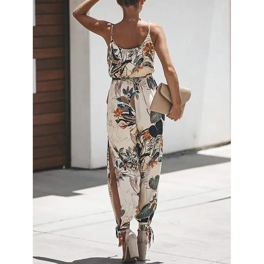 Women's Sexy Casual Daily V Neck Jumpsuit DailySale