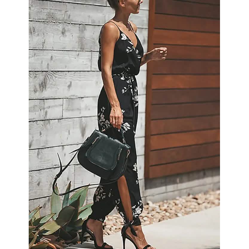 Women's Sexy Casual Daily V Neck Jumpsuit DailySale