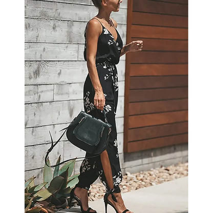 Women's Sexy Casual Daily V Neck Jumpsuit DailySale