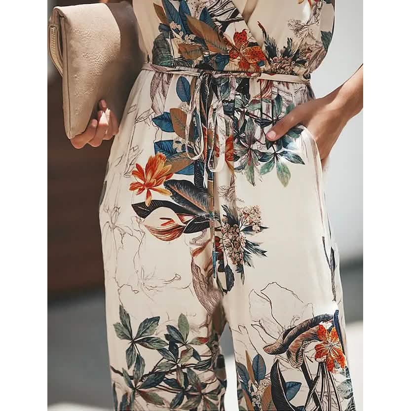 Women's Sexy Casual Daily V Neck Jumpsuit DailySale