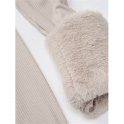 Women's Sheath Dress Long Sleeve Pure Color DailySale
