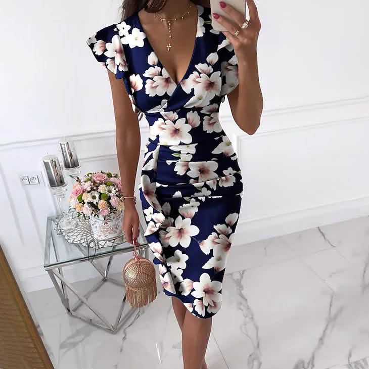 Women's Sheath Knee Length Dress DailySale