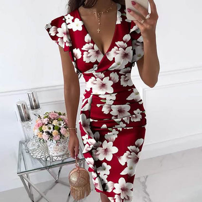 Women's Sheath Knee Length Dress DailySale