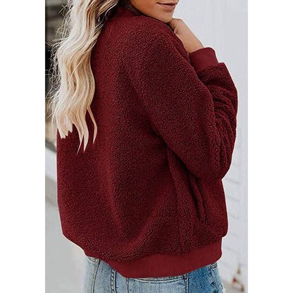 Women's Sherpa Fleece Jacket DailySale