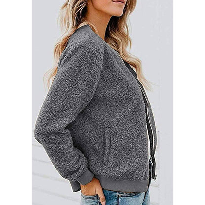 Women's Sherpa Fleece Jacket DailySale