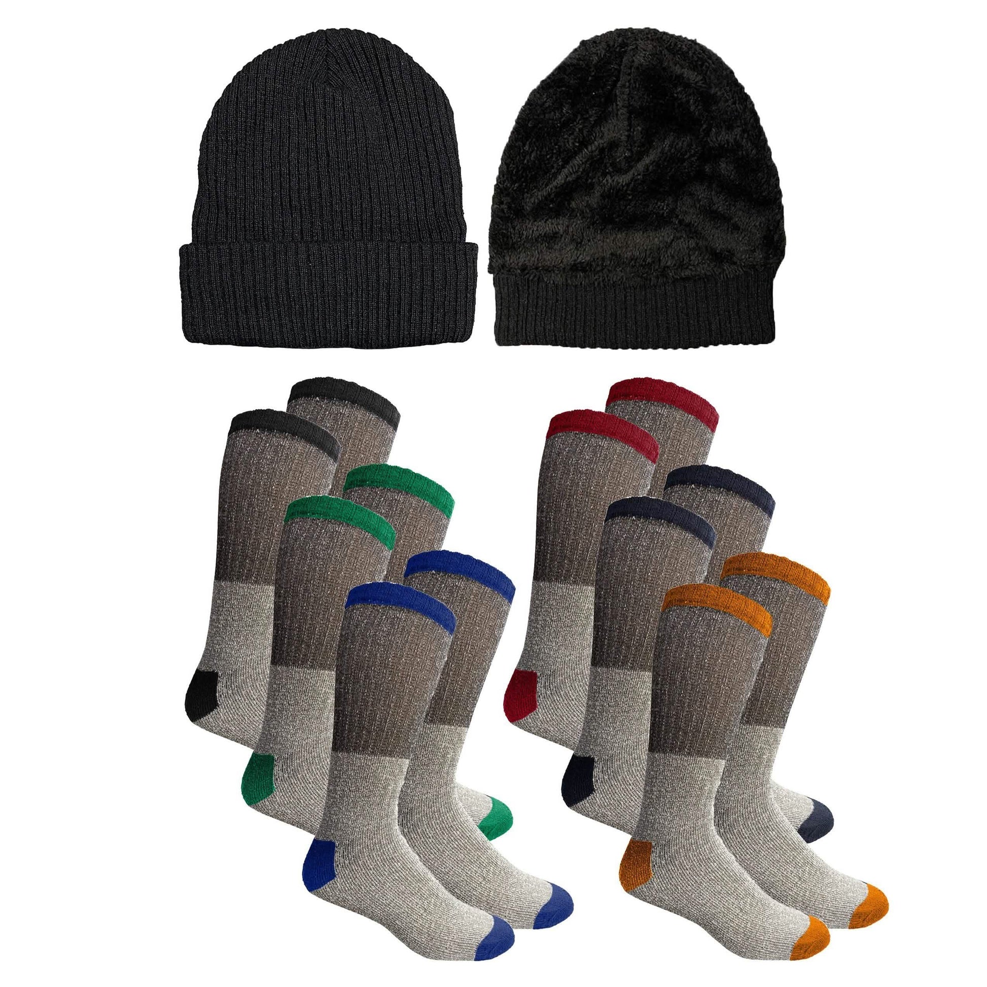Women's Sherpa Hoodie, Hat and Thermal Socks Gift Set DailySale