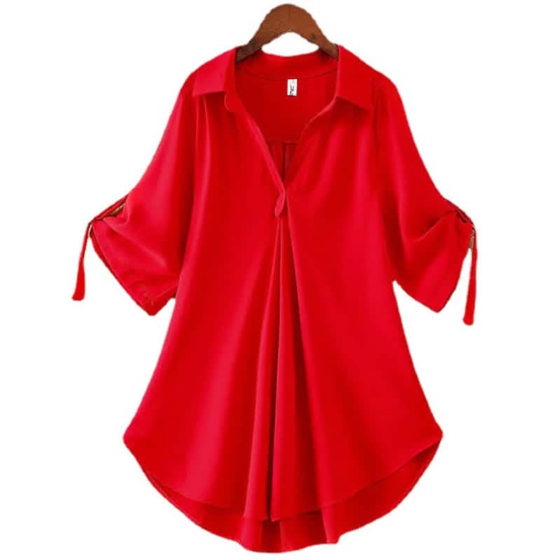 Women's Shirt Solid Color Top DailySale