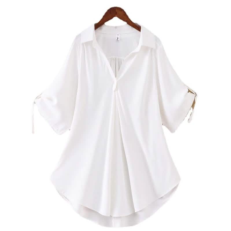 Women's Shirt Solid Color Top DailySale