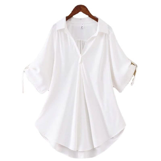 Women's Shirt Solid Color Top DailySale