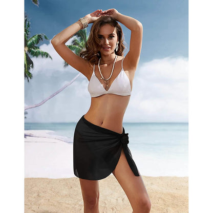 Women's Short Sarongs Beach Wrap DailySale