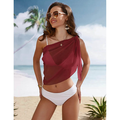 Women's Short Sarongs Beach Wrap DailySale