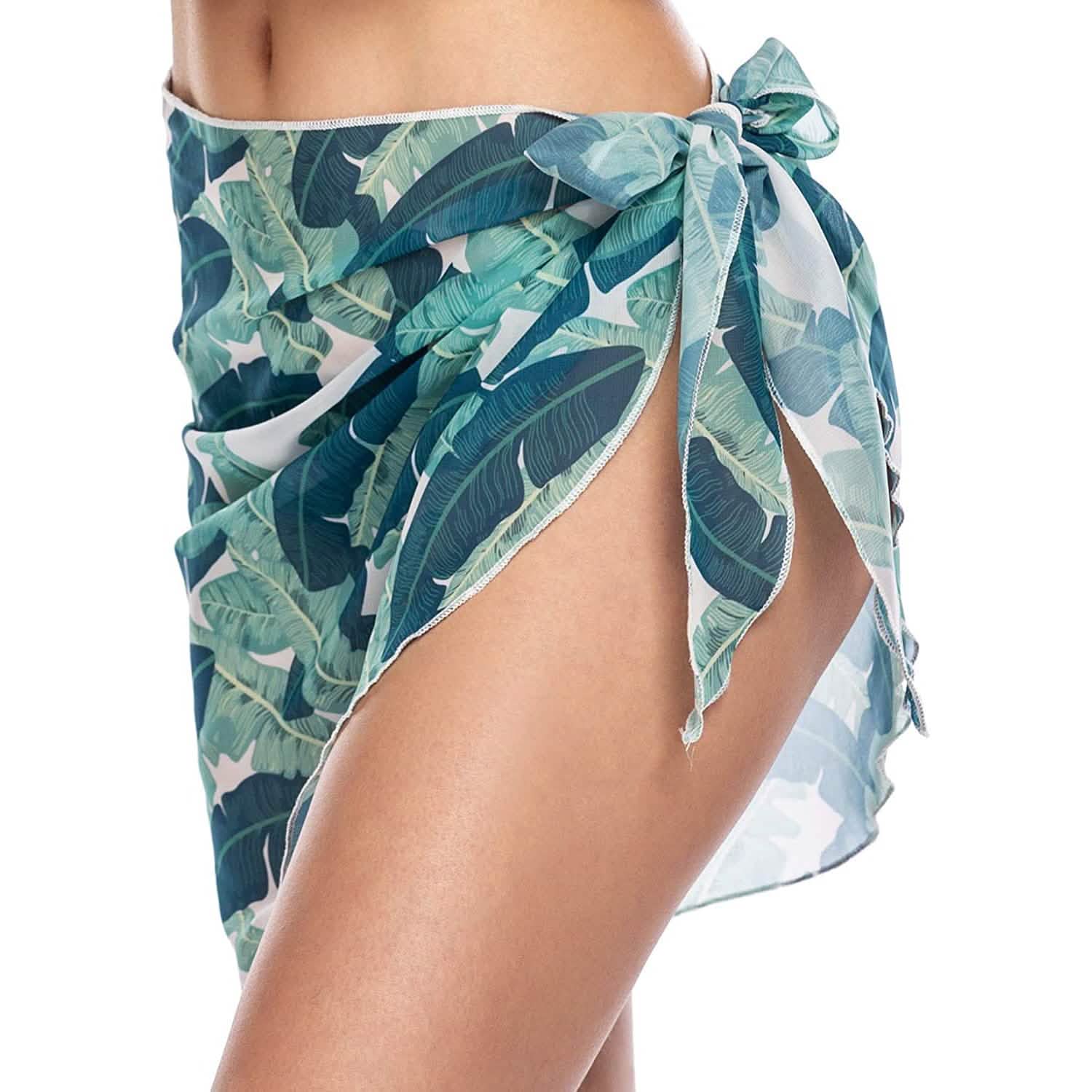 Women's Short Sarongs Beach Wrap DailySale