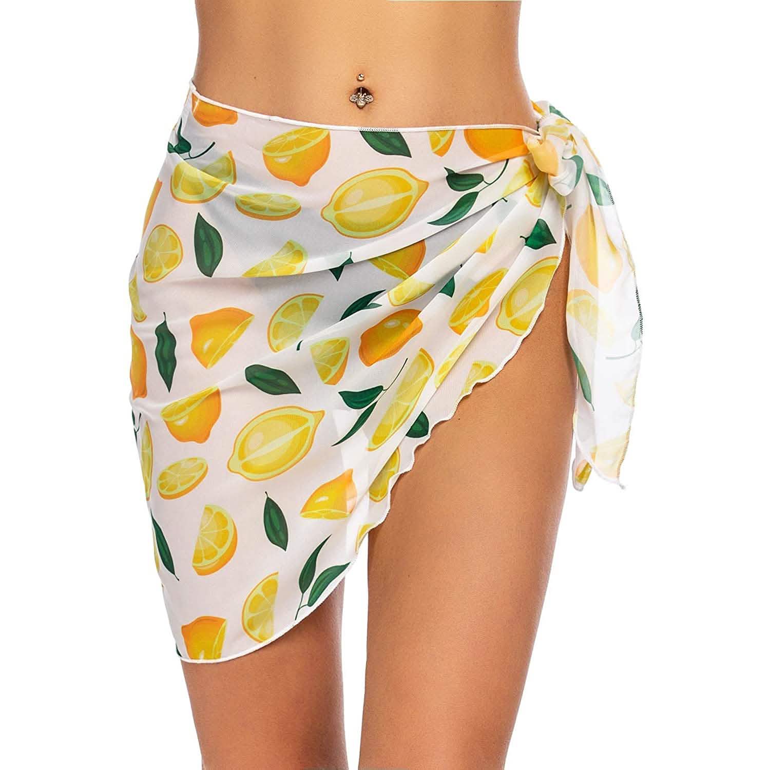 Women's Short Sarongs Beach Wrap DailySale