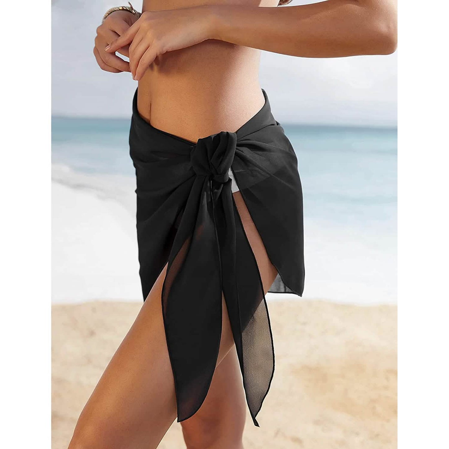 Women's Short Sarongs Beach Wrap DailySale