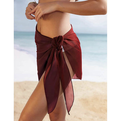 Women's Short Sarongs Beach Wrap DailySale