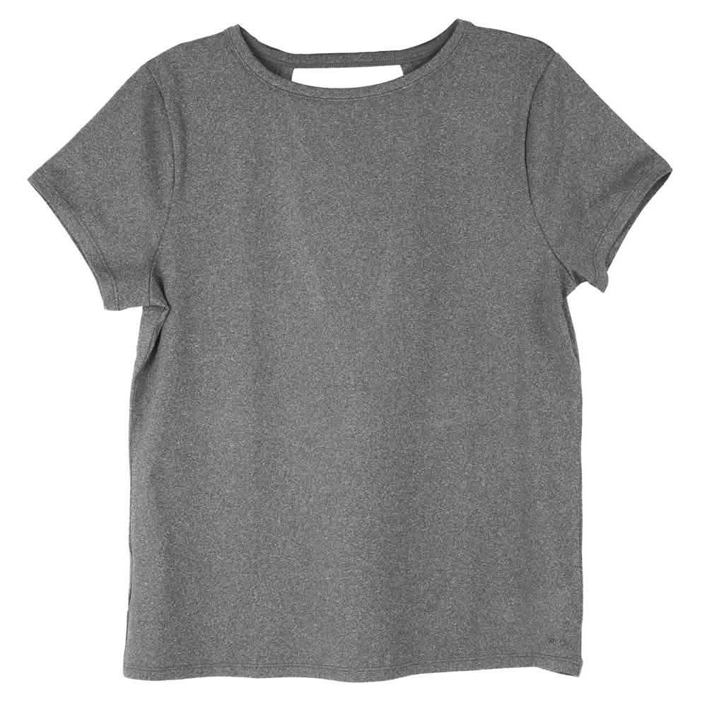 Women's Short Sleeve Criss Cross Open Back Solid T-Shirt Blouse DailySale