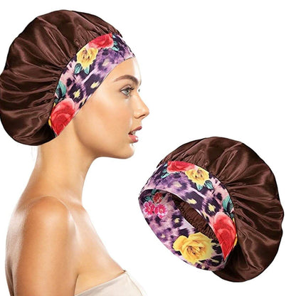 Women's Silky Satin Head Scarf Hair Wrap Cap Hat Headband Sleeping Bonnet DailySale