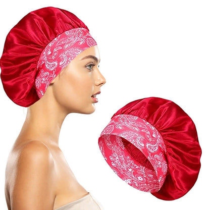Women's Silky Satin Head Scarf Hair Wrap Cap Hat Headband Sleeping Bonnet DailySale