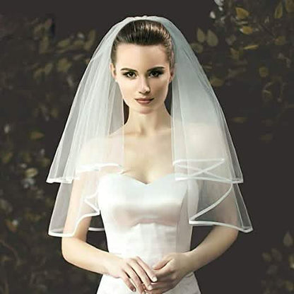 Women's Simple Bridal Veil with Comb DailySale