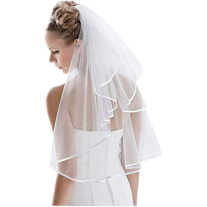 Women's Simple Bridal Veil with Comb DailySale