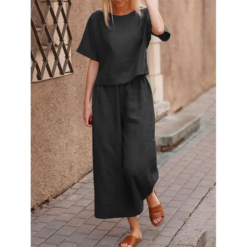 Women's Simple Fashion Comfortable Homewear Set DailySale
