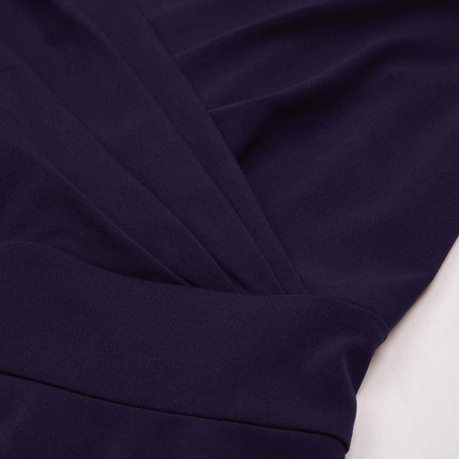 Women's Sleeveless Wrap V-Neck A-line Bridesmaid Cocktail Party Dress DailySale