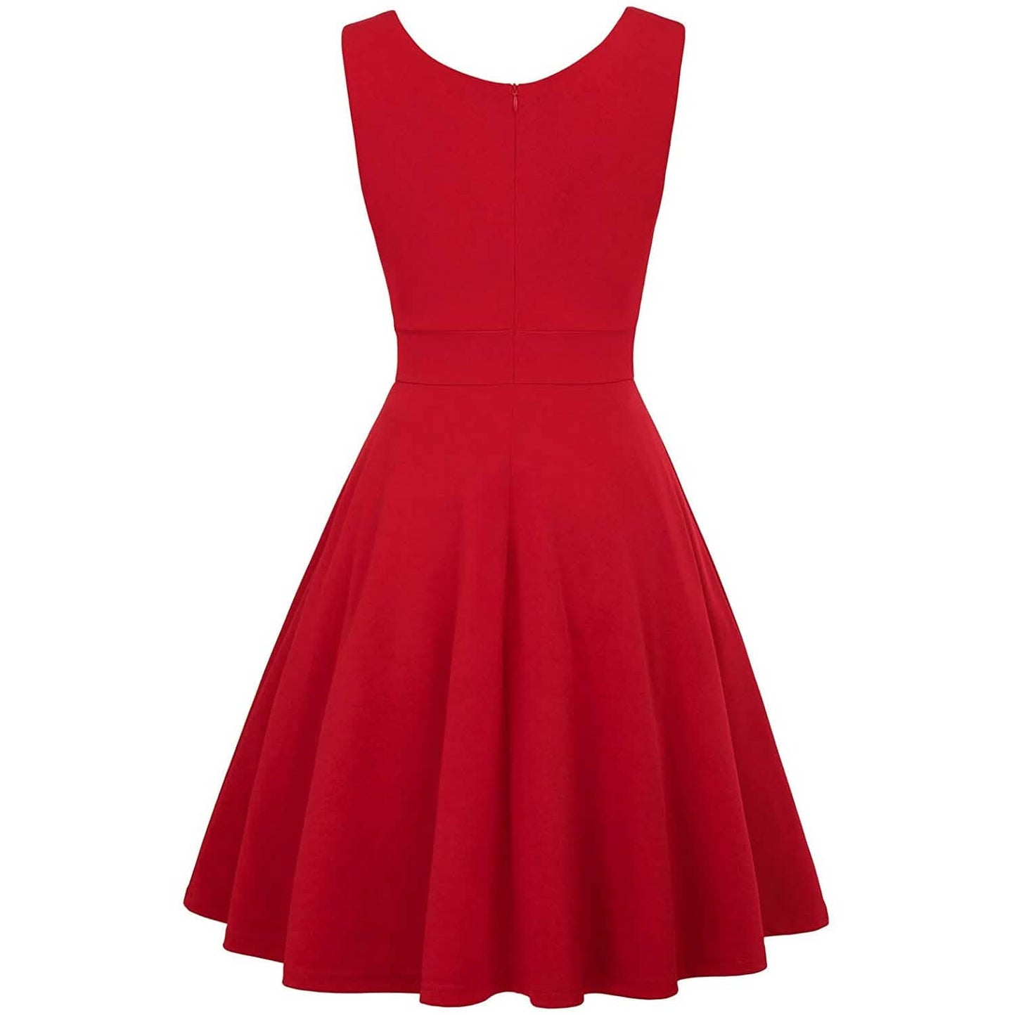 Women's Sleeveless Wrap V-Neck A-line Bridesmaid Cocktail Party Dress DailySale