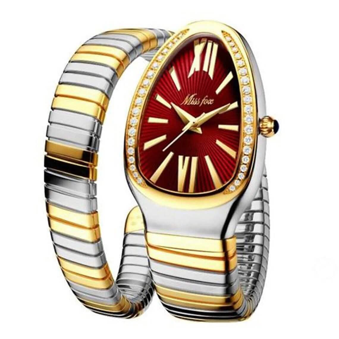 Women's Snake Shape Luxury Wrist Watch DailySale
