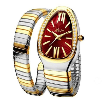 Women's Snake Shape Luxury Wrist Watch DailySale