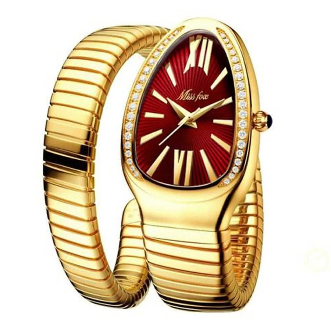 Women's Snake Shape Luxury Wrist Watch DailySale