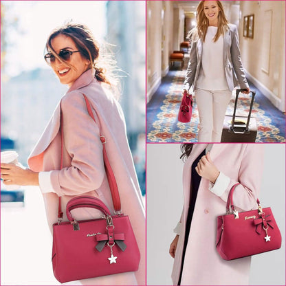 Women's Soft Leather Handbag Tote Shoulder Crossbody Bag DailySale