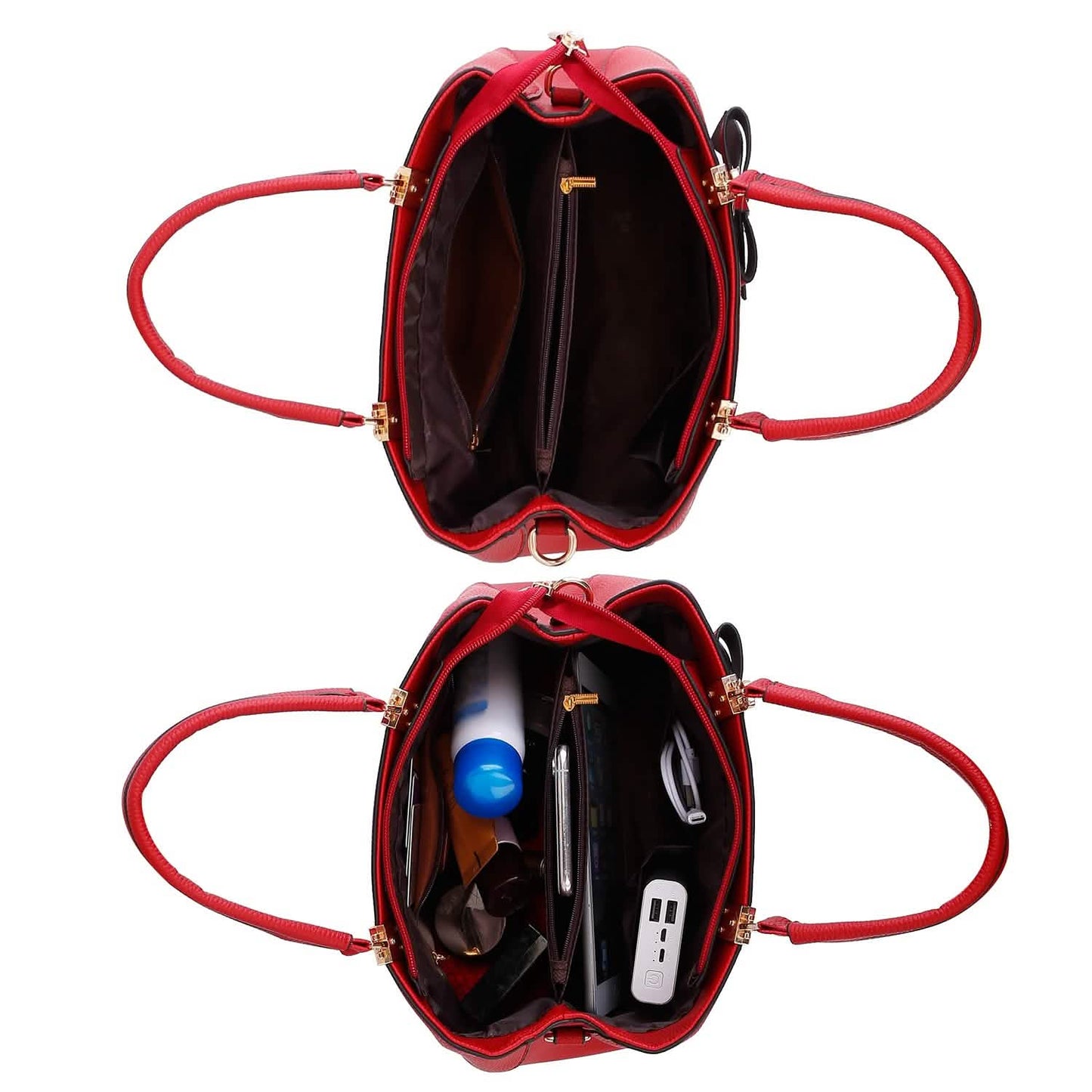 Women's Soft Leather Handbag Tote Shoulder Crossbody Bag DailySale