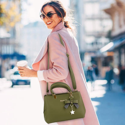 Women's Soft Leather Handbag Tote Shoulder Crossbody Bag DailySale