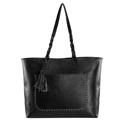 Women's Soft Leather Tote Bag DailySale