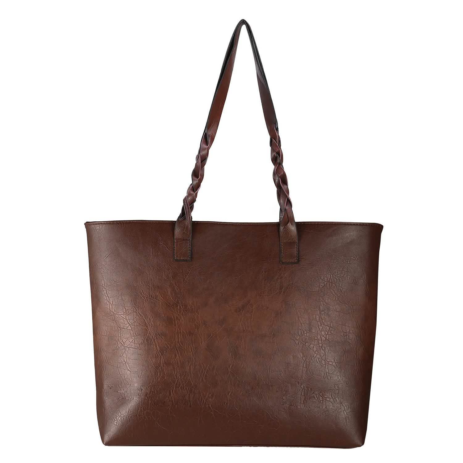 Women's Soft Leather Tote Bag DailySale